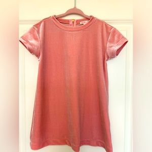Crewcuts Velour T Shirt Dress